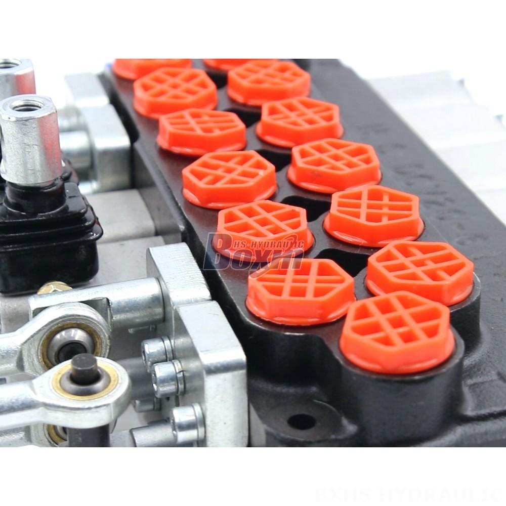 Manufacturer of 6 Spool Monoblock Hydraulic Valves: Wholesale & Customization Available detail image